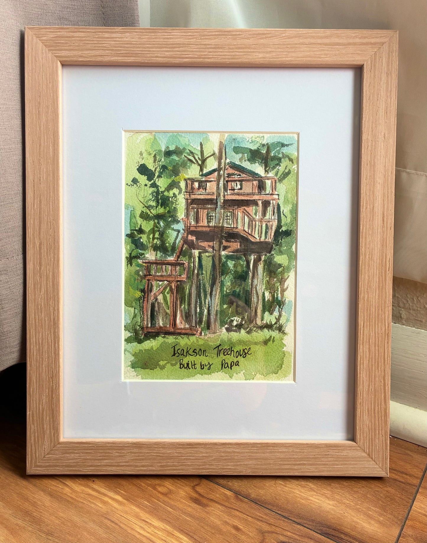 Custom Watercolor Portrait