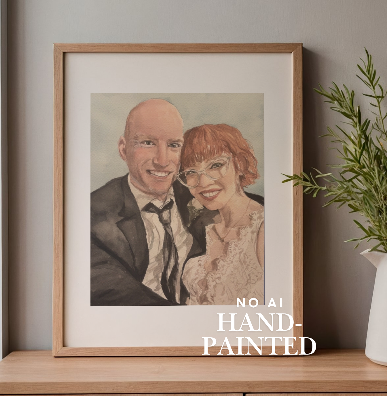 Custom Watercolor Portrait